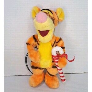 Disney Winnie the Pooh Tigger Animated Figurine 11" Christmas Ornament Works